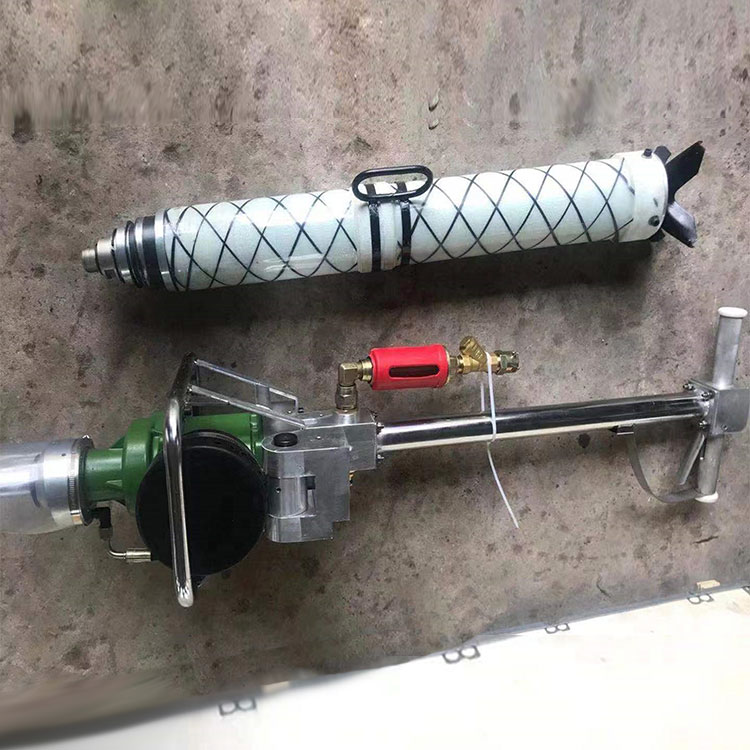 支腿式锚杆钻机的使用步骤